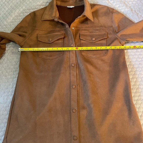 Cato Brown Utility Jacket for Women - Picture 6 of 8